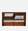 Zion Max King Size Bed in Walnut Finish with Box Storage