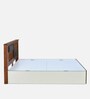 Zion Max King Size Bed in White Finish with Box Storage