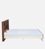 Zion Meta King Size Bed in White Finish