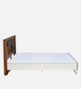 Zion Meta Queen Size Bed in White Finish