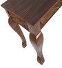 Ziri Console Table in Teak-Gold Colour