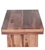 Ziva Sheesham Wood Coffee Table With Self In Walnut Colour