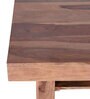 Ziva Sheesham Wood Coffee Table With Self In Walnut Colour