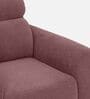 Zivo Fabric 1 Seater Sofa in Dusky Pink Colour