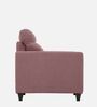 Zivo Fabric 1 Seater Sofa in Dusky Pink Colour