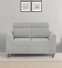 By Duroflex Zivo Fabric 2 Seater Sofa in Cloudy Grey Colour