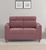 By Duroflex Zivo Fabric 2 Seater Sofa in Dusky Pink Colour