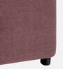 Zivo Fabric Ottoman in Dusky Pink Colour