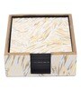 Zivra Gold  Coaster Set of 6