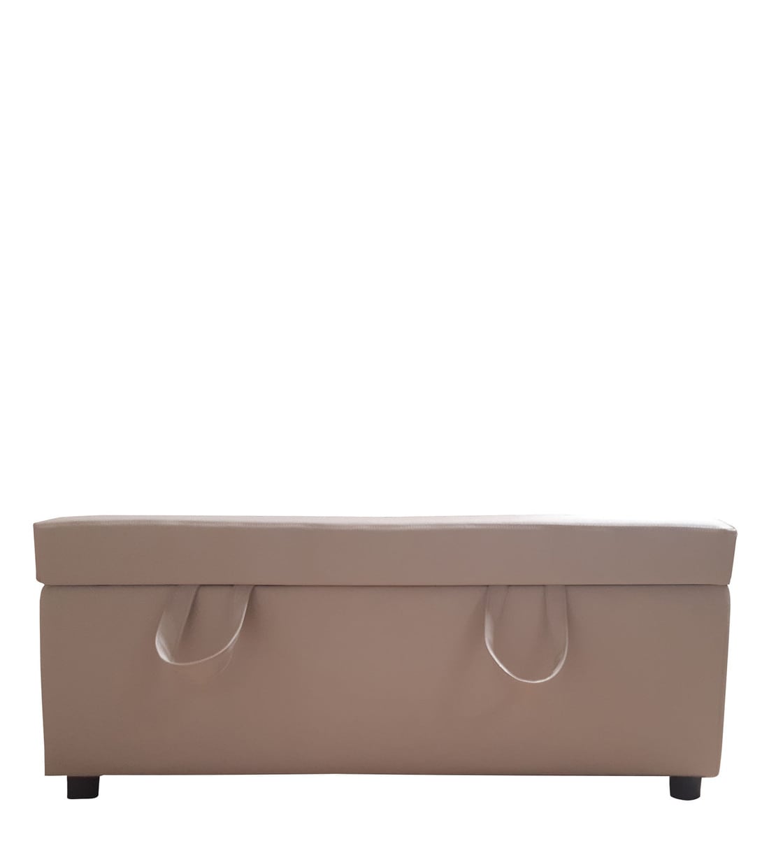 Buy Zolo Ottoman in Beige Finish by Usha Shriram Online Ottomans
