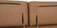 Zorino Leather Fabric RHS Sectional Sofa (3 + Lounger) In Husk Brown Colour