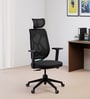 Zodiac Breathable Mesh Ergonomic Chair In Teal Black Colour