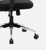 Zodiac Nylon Erognomic Office Chair in Full Black Colour