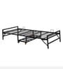 Zoe Folding Bed In Black Finish