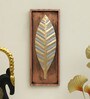 Iron Zoe Leaf Multicolour Floral Wall Art