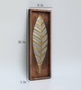 Iron Zoe Leaf Multicolour Floral Wall Art