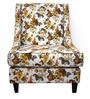 Zoe Madision Lounge Chair with Floral Print