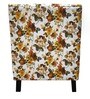 Zoe Madision Lounge Chair with Floral Print