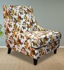Zoe Madision Lounge Chair with Floral Print
