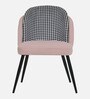 Zoila Dining Chair In Pink Colour