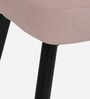 Zoila Dining Chair In Pink Colour