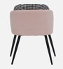 Zoila Dining Chair In Pink Colour