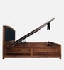 Zolfur Solid Sheesham Wood Bed With Hydraulic Storage