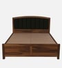 Zolfur Solid Sheesham Wood Bed With Hydraulic Storage