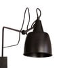 Zone Swivel Black Wall Light