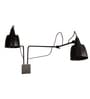 Zone Swivel Black Wall Light