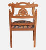 Zorano Teak Wood Arm Chair In Teak Finish (Set of 2)