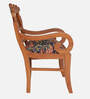 Zorano Teak Wood Arm Chair In Teak Finish (Set of 2)