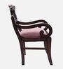 Zorano Teak Wood Arm Chair In Brown Colour (Set of 2)