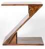 Zorro End Table in Teak Finish