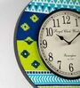 Zubin Multicolour MDF Wall Clock