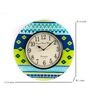 Zubin Multicolour MDF Wall Clock