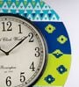 Zubin Multicolour MDF Wall Clock