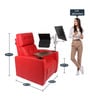 Flix Motorized Recliner in Red Colour