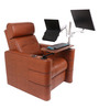 Zuum Leather Motorized 1 Seater Recliner in Whiskey Tan Colour