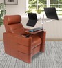 Zuum Leather Motorized 1 Seater Recliner in Whiskey Tan Colour