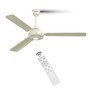 Zunpulse Falco 5 Star Rated High Speed (Ivory) 1200 mm BLDC Motor with Remote 3 Blade Ceiling Fan (Ivory)