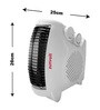 Zunvolt Ambrus 2000 W Fan Room Heater