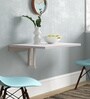 Zuri Wall Mounted Table in White Finish