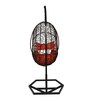 Zurich Wicker Swing In Black Finish