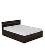 Zurina King Size Bed in Wenge Finish with Box Storage