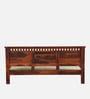 Zurndorf Sheesham Wood King Size Bed in Honey Oak Finish
