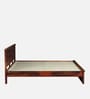 Zurndorf Sheesham Wood King Size Bed in Honey Oak Finish