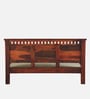 Zurndorf Sheesham Wood Queen Size Bed in  Honey Oak Finish