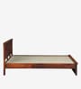Zurndorf Sheesham Wood Queen Size Bed in  Honey Oak Finish