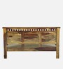 Zurndorf Sheesham Wood Queen Size Bed in  Provincial Teak Finish